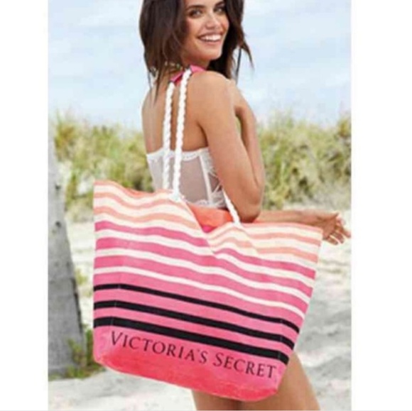 💥 SALE 💥 Victoria's secret pink beach bag purse - Picture 2 of 5